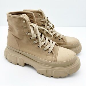 Zara Lug Sole Chunky Sneakers Boots